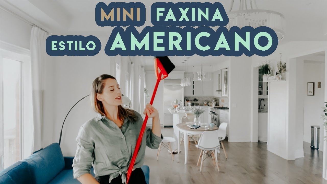 mini faxina estilo americano & fazendo unha em gel em casa