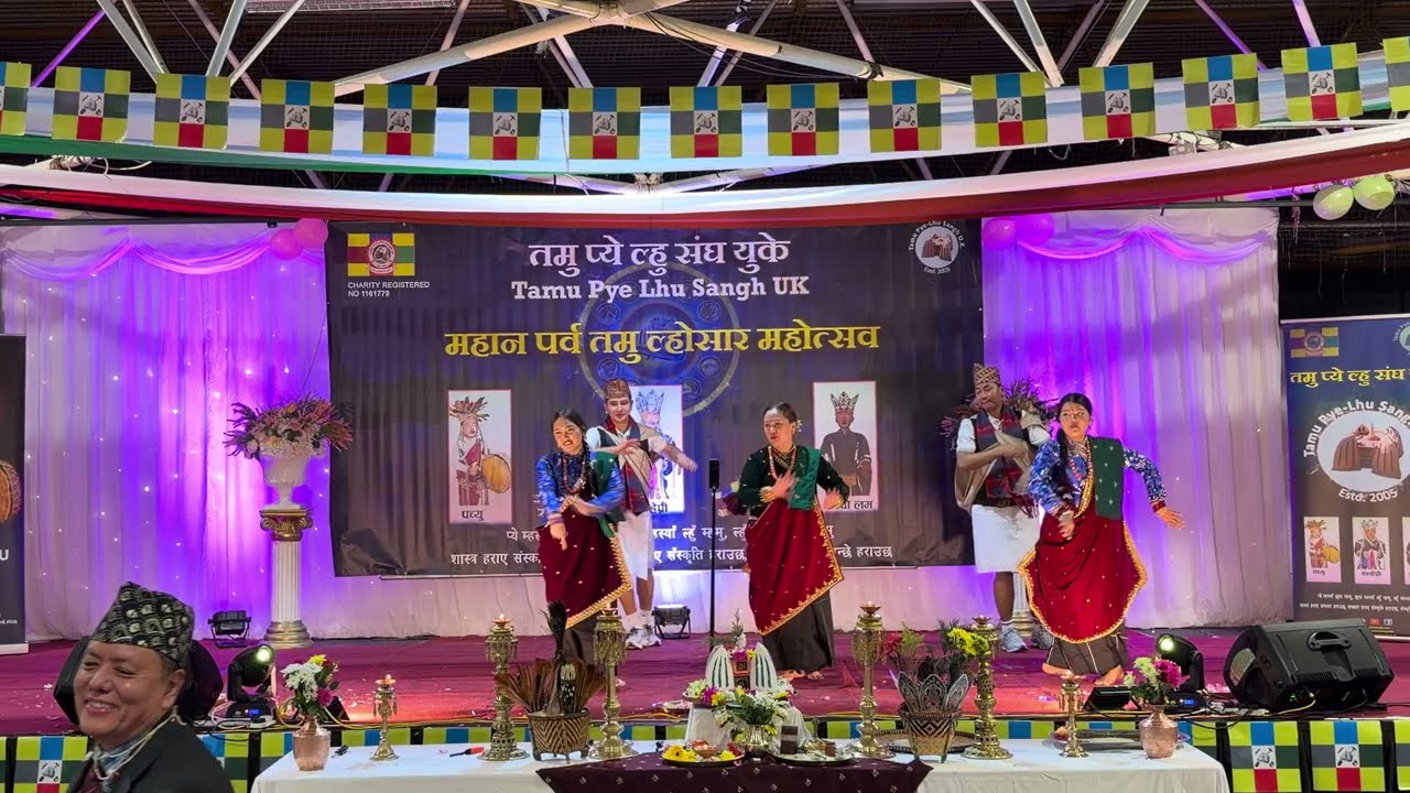 Welcome Lhosar Song Dance| Aayo Lhosar| Tamu Pye Lhu Sangh UK Lhosar 2025