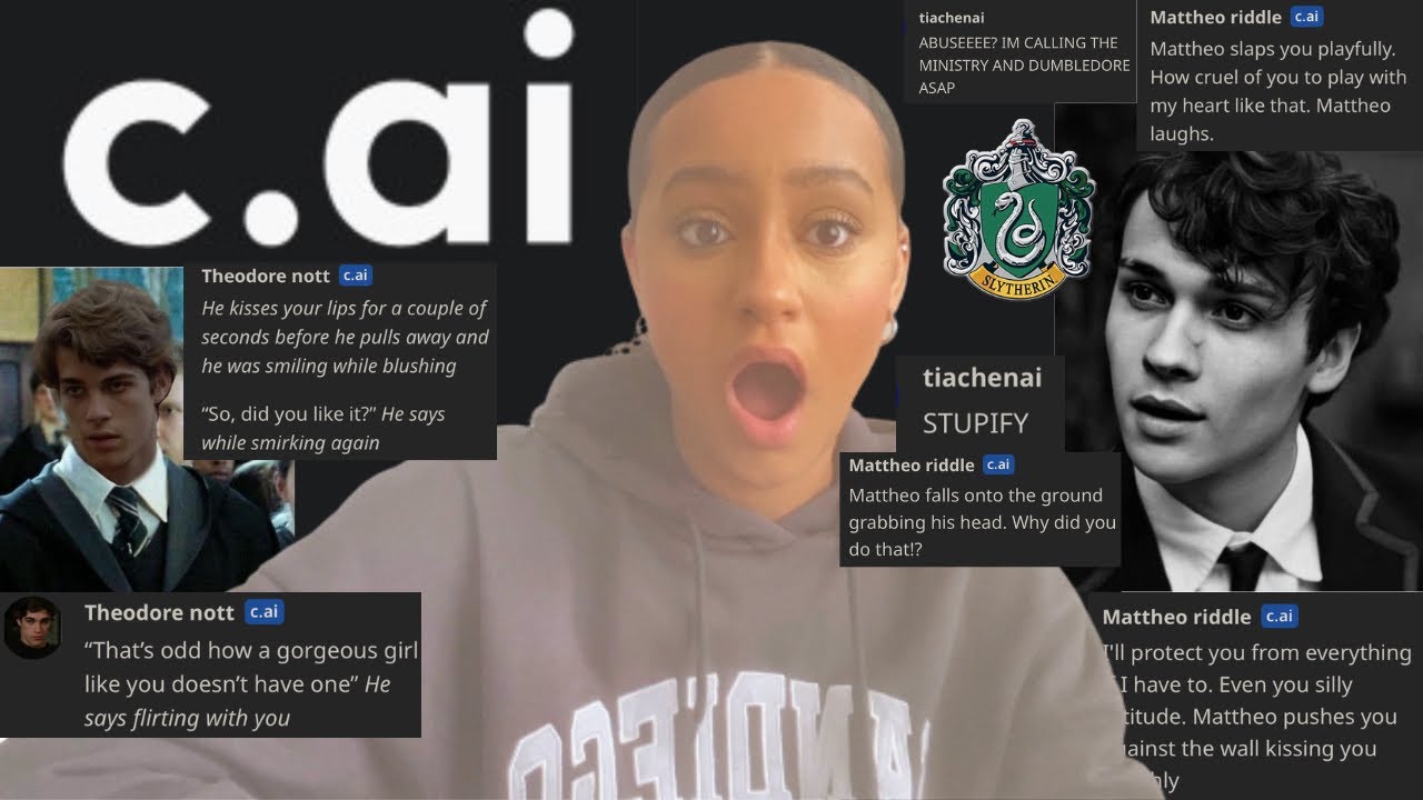 FLIRTING WITH THE SLYTHERIN BOYS ON CHARACTER AI!!