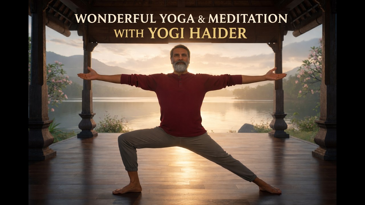 Wonderful Yoga & Meditation for Wonderful People | Yogi Haider 