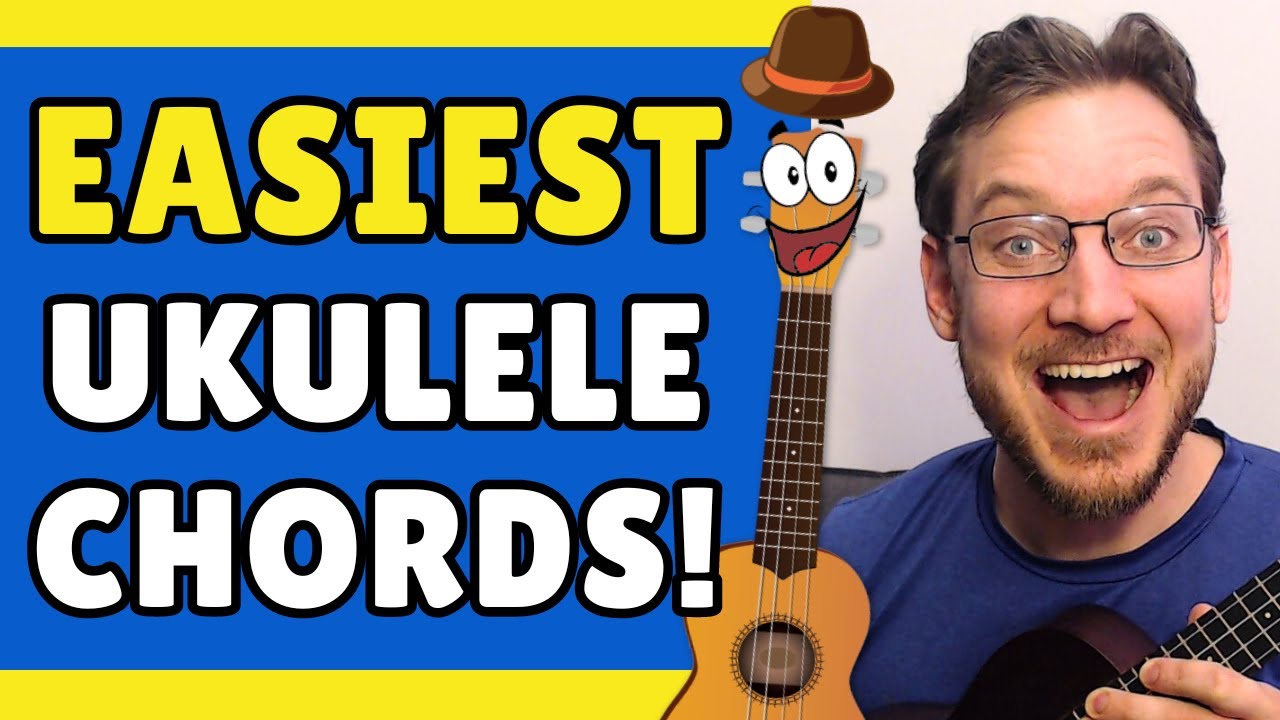 6 EASY 1 Finger Ukulele Chords with 3 Song Examples!