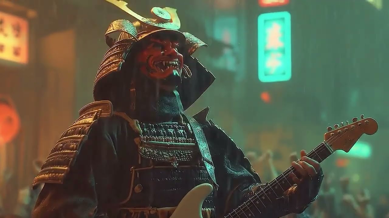 TRADITIONAL JAPAN REMIXED: Cyberpunk Samurai