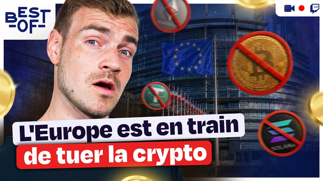 La crypto en Europe est devenue un cauchemar ! | Hasheur Live #BestOf