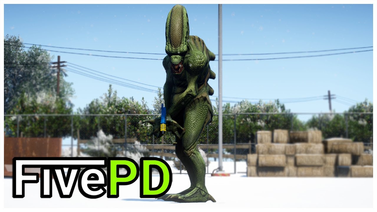Alien Messes With Cops | FivePD Boys