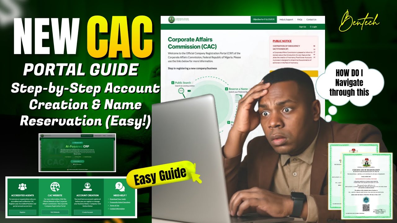 New CAC Ai Portal Guide: Step-by-Step Account Creation & Name Reservation &ndash; Ultimate Guide 2025