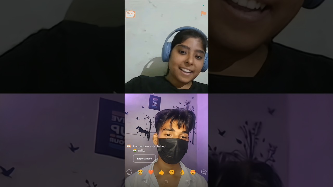 Boyfriend pahil se hi hai apka😅😚#shorts #flirtyvishal#adarshuc #omegle #funnymonkeyapp