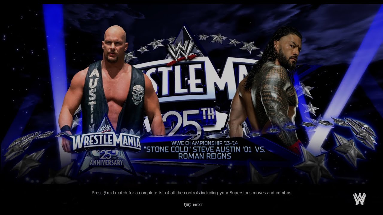 #dreammatch  #stonecold vs #romanreigns in #wrestlemania #ps5 #wwe #johncena #steveaustin