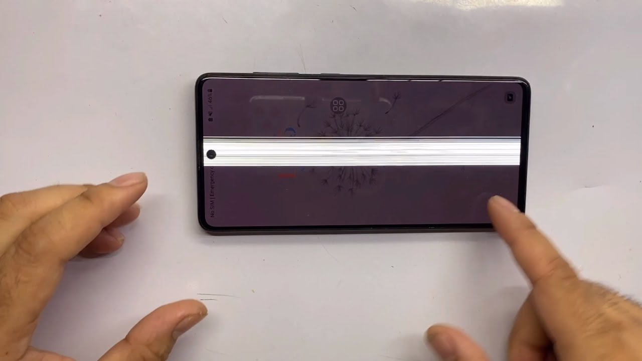 Samsung a71 oled lcd replacement tamang pagpalit ! nagka guhit2x ang screen!