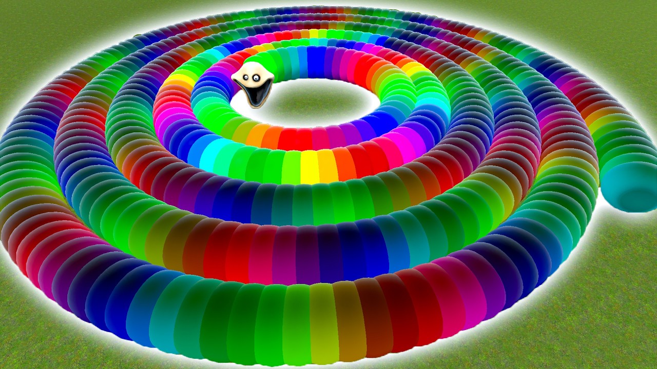 WHAT IF THE HUNGRY WORM RAINBOW IS WATCHING YOU…? Giant Rainbow Worm | Garry’s Mod Horror