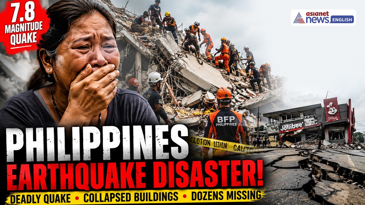 Philippines Earthquake 2026: Mother Awaits Son Trapped Under Collapsed Building