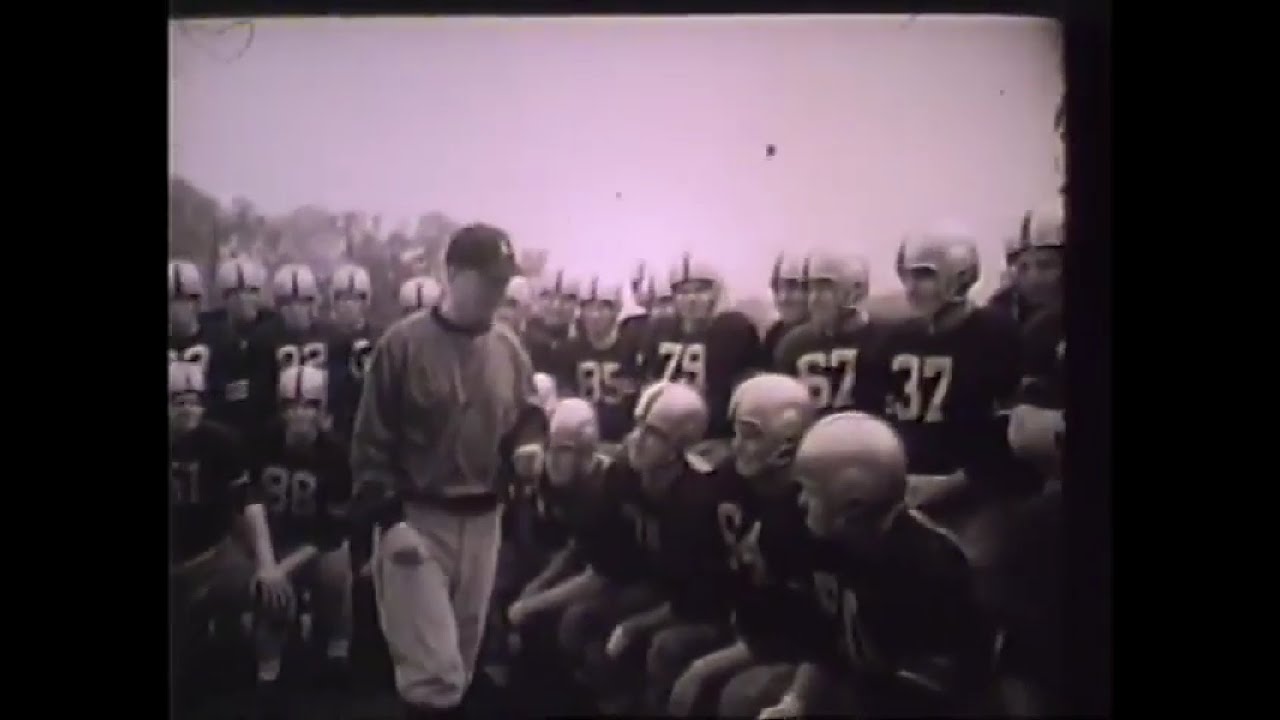 1957 & 1958 Army Black Knights Football Films Double Feature (Mel Allen Narrating)