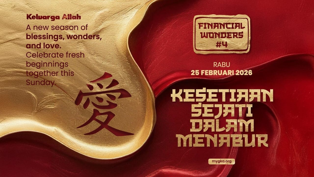 KESETIAAN SEJATI DALAM MENABUR - Renungan Keluarga Allah (ReKA)