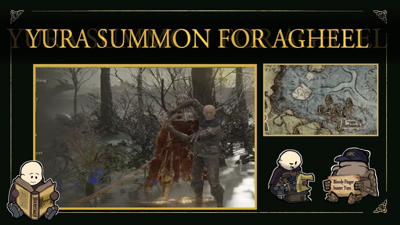 ELDEN RING&trade; How to summon Yura for Agheel