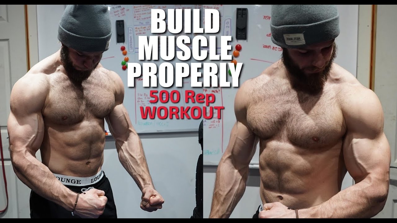 Full Upper Body Muscle Building CrossFit Workout (Functional Training)