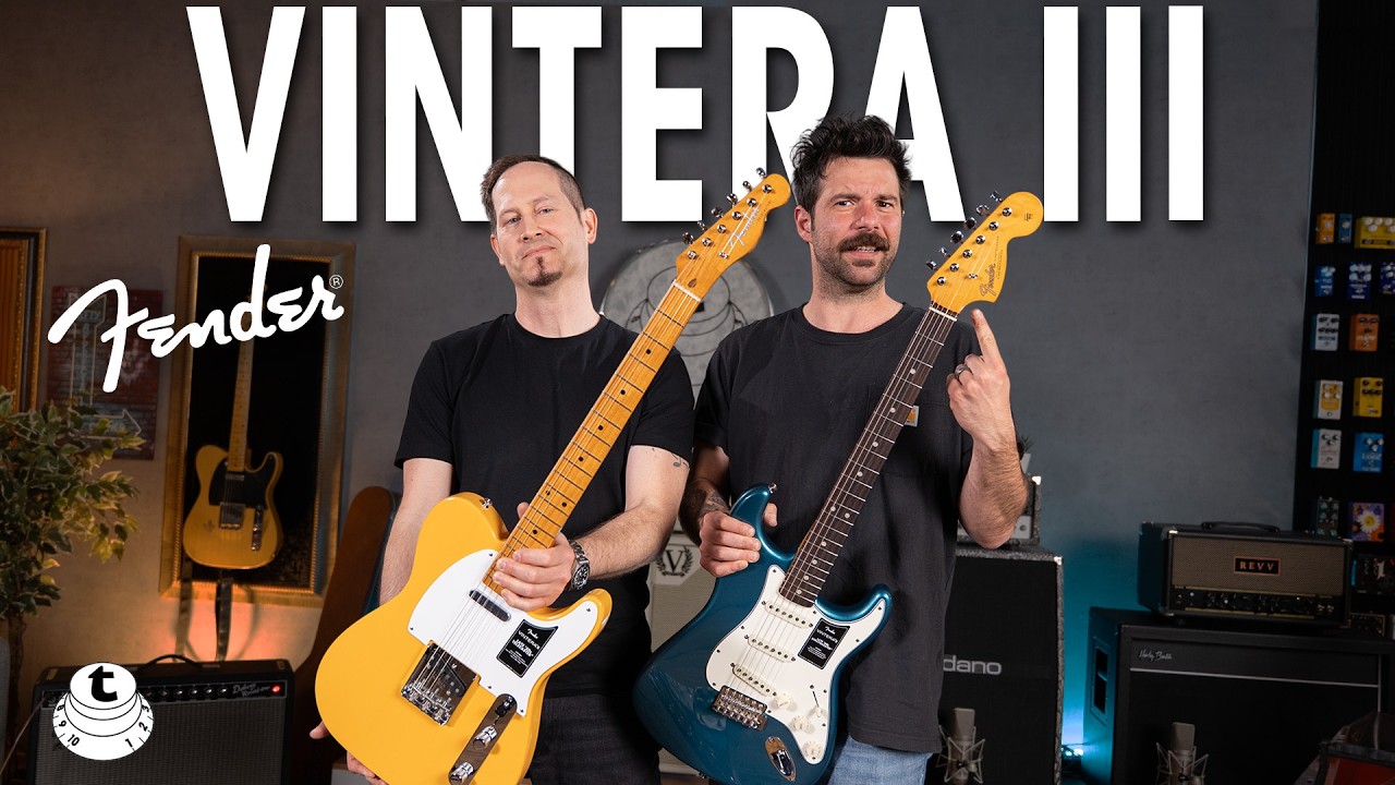 First look: Fender Vintera III Guitars & Basses | Fender digs deeper this time