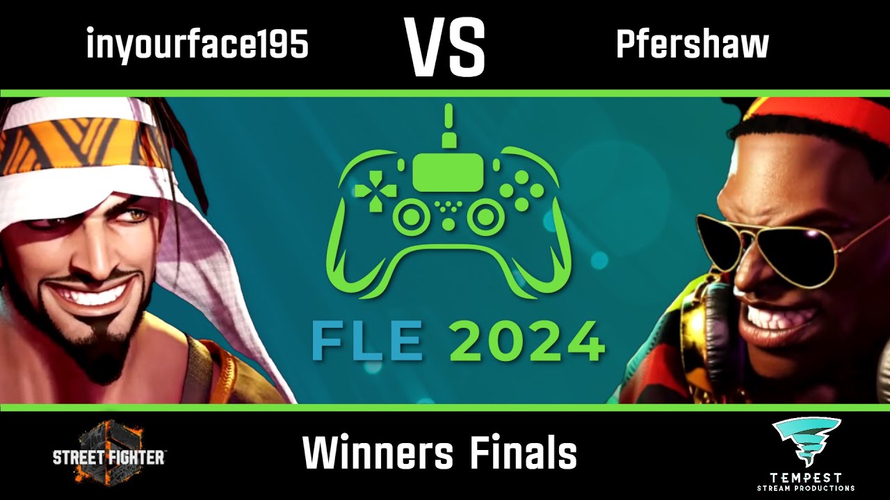 inyourface195 (Rashid) vs Pfershaw (Deejay) - Street Fighter 6 Winners Finals - FLE 2024