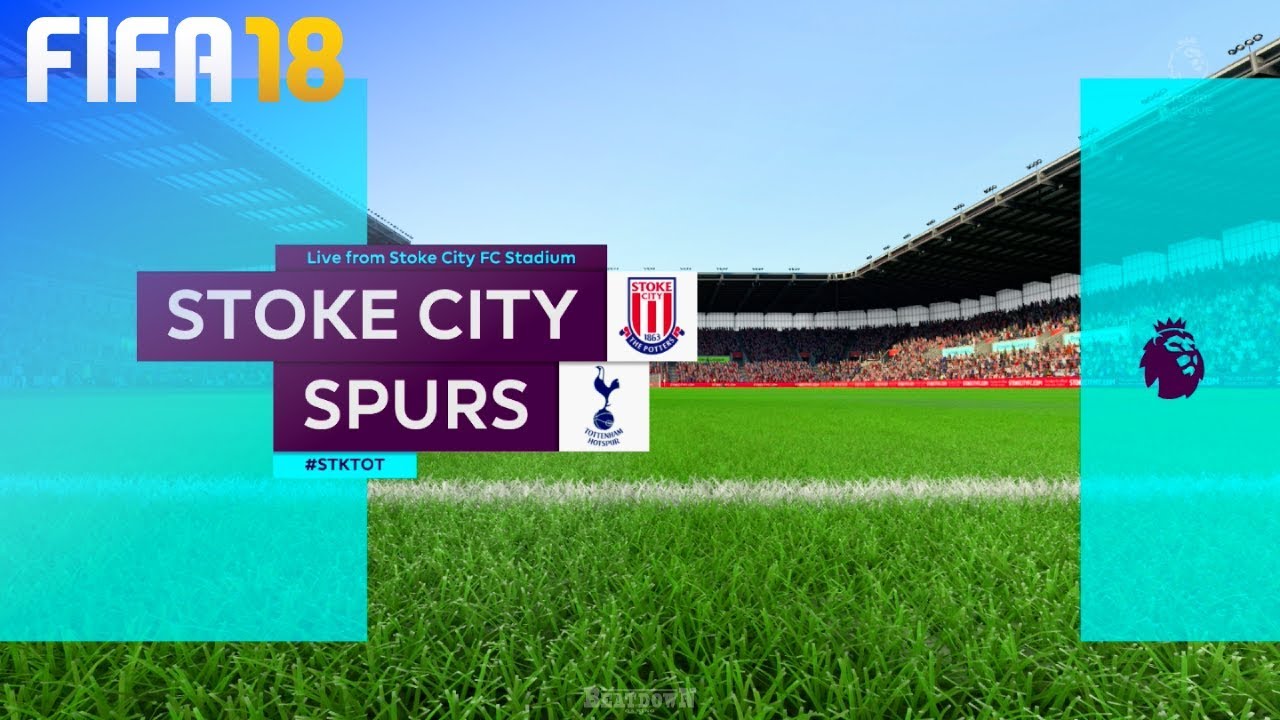 FIFA 18 - Stoke City vs. Tottenham Hotspur @ bet365 Stadium
