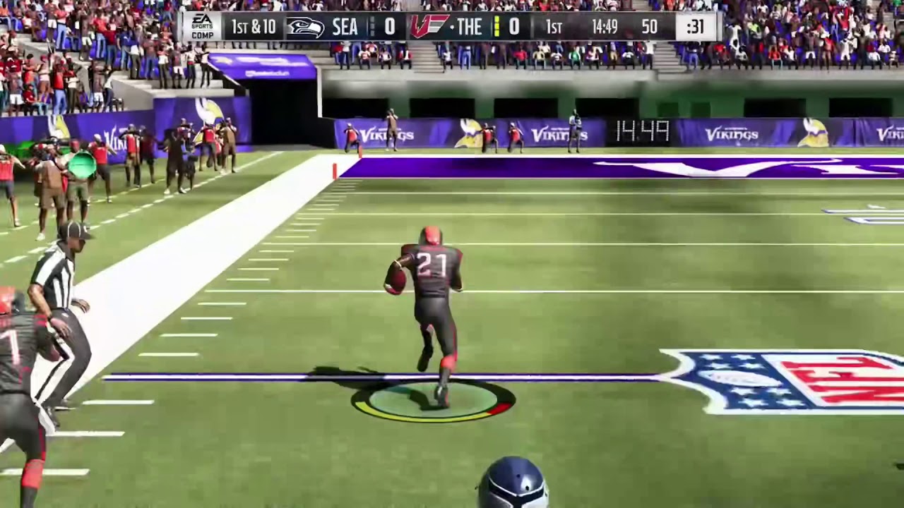 Ladanian Tomlinson 50 yard touchdown madden 19
