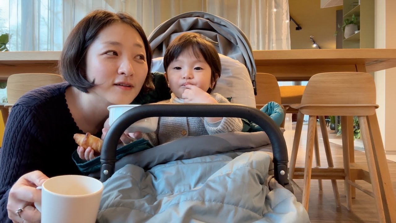 «우리의 빠히» 밀라노에서 사 가지고 온 포카치아, 에이스 마트 온라인 장보기, 떡볶이, OKKO Hotels의 카페 | 파리 일상 브이로그