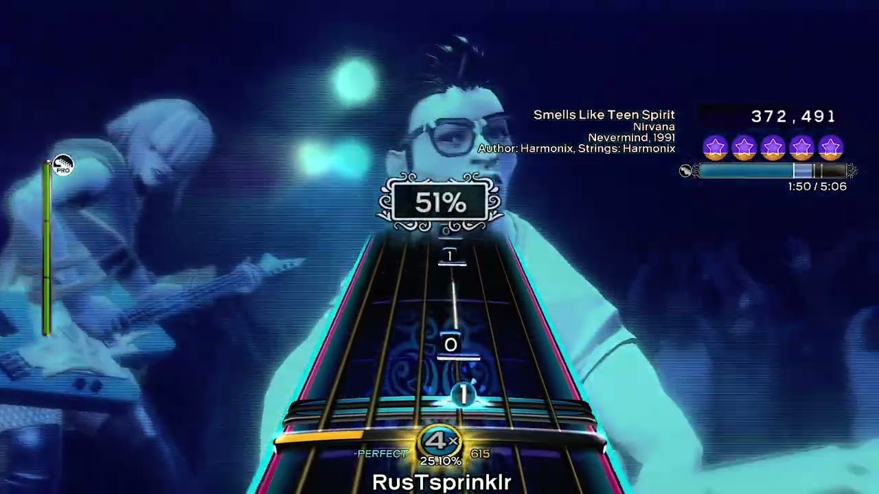 Rock Band 3 - Smells Like Teen Spirit - Pro Guitar FC