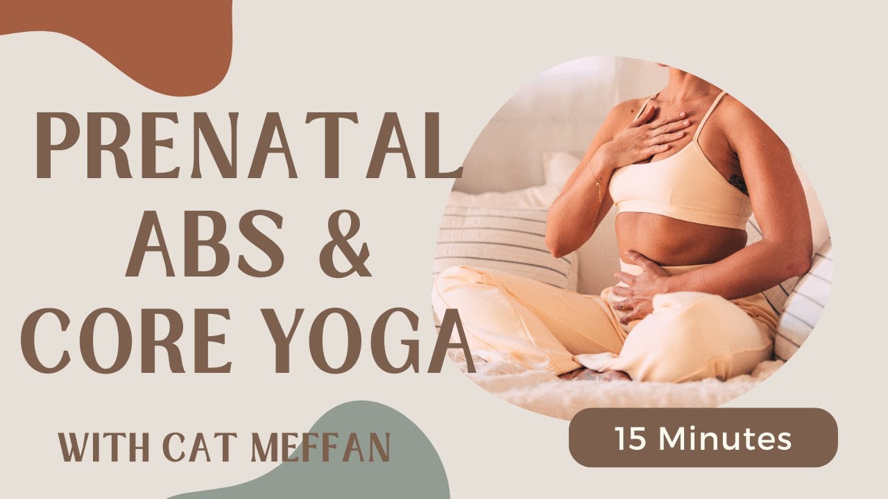 Pregnancy Yoga For Strong Abs | Core Pregnancy Yoga Workout with Cat Meffan