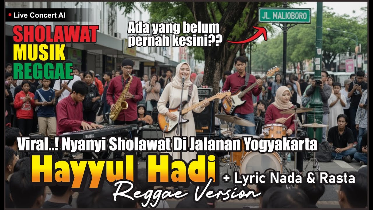 Sholawat Versi Reggae Paling Enak Didengar - Hayyul hadi || Nada dan Rasta