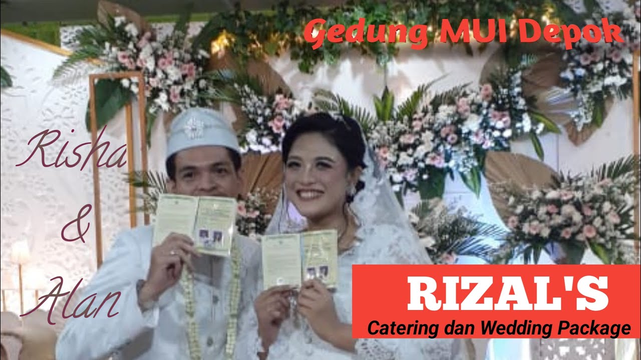 Wedding Dream Risha Alan Gedung MUI Depok Feb 2022 Rizal's Catering