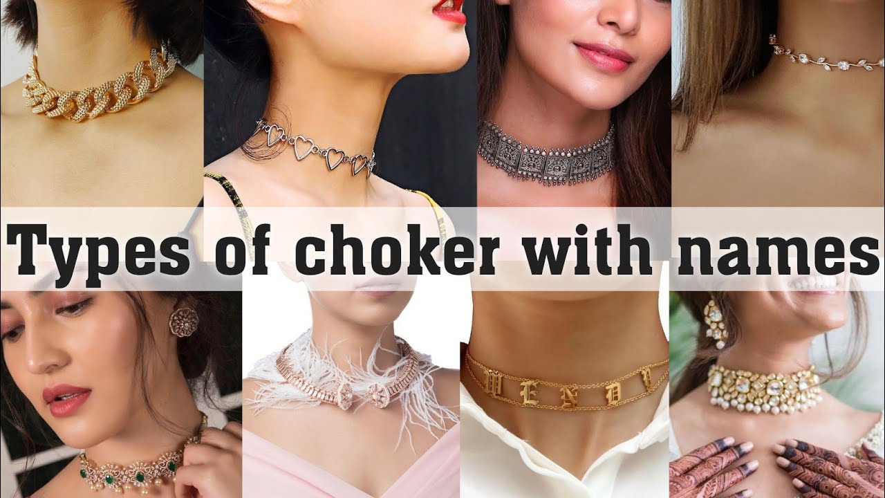 Types of choker with names||THE TRENDY GIRL