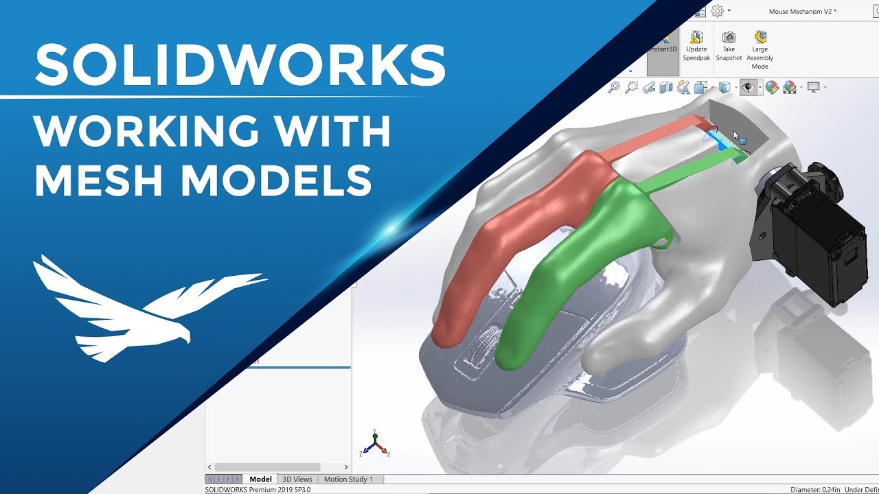 SOLIDWORKS: Working with Scan and Mesh Data