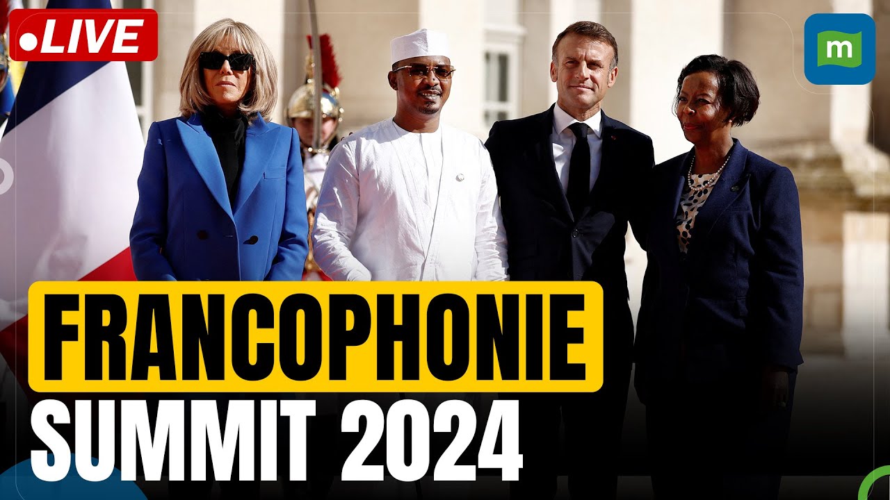 FRANCE FRANCOPHONIE SUMMIT FAMILY PHOTO & OPENING SPEECHES | N18G