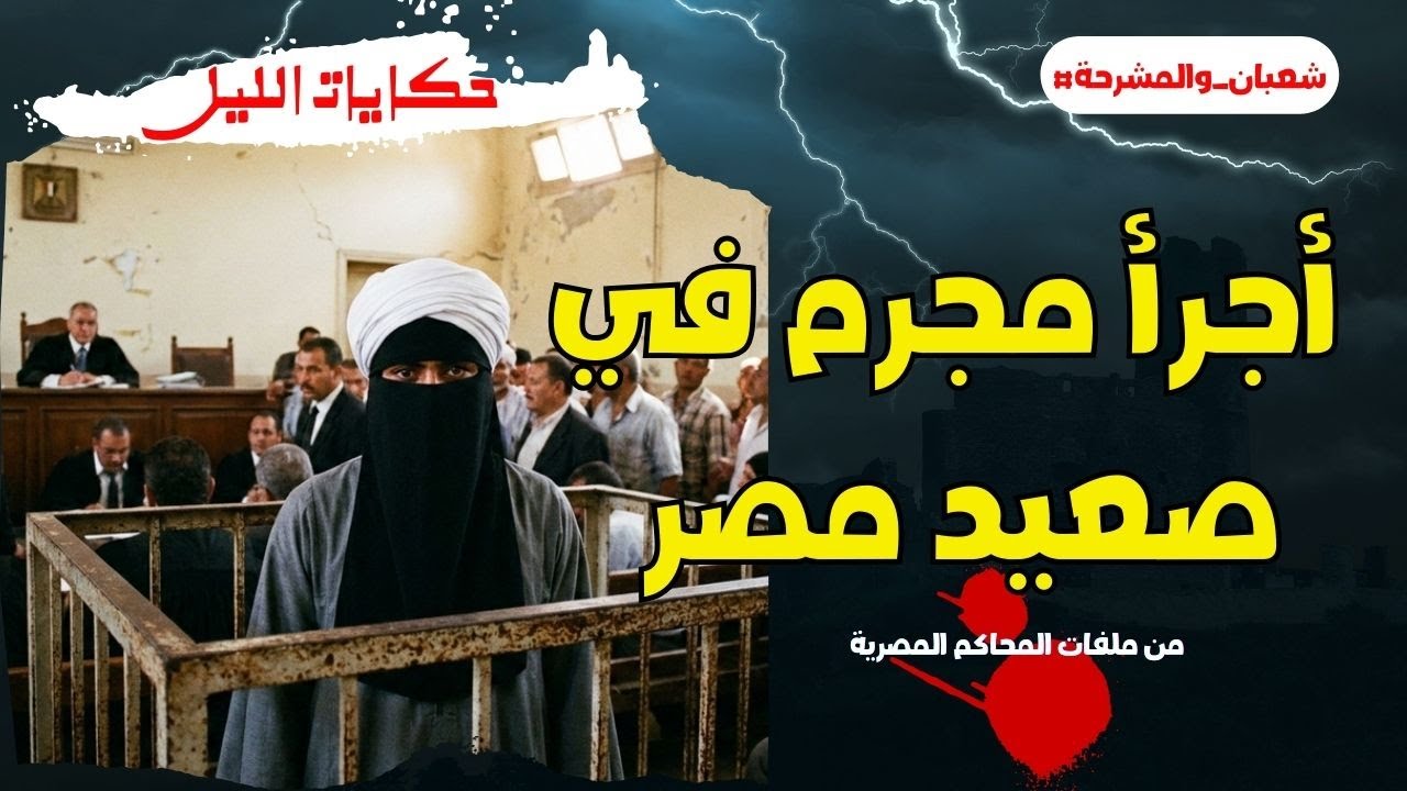 حكايات الليل | أجرأ مجرم في صعيد مصر، هل يستحق الإعدام؟! | جريمة حقيقية