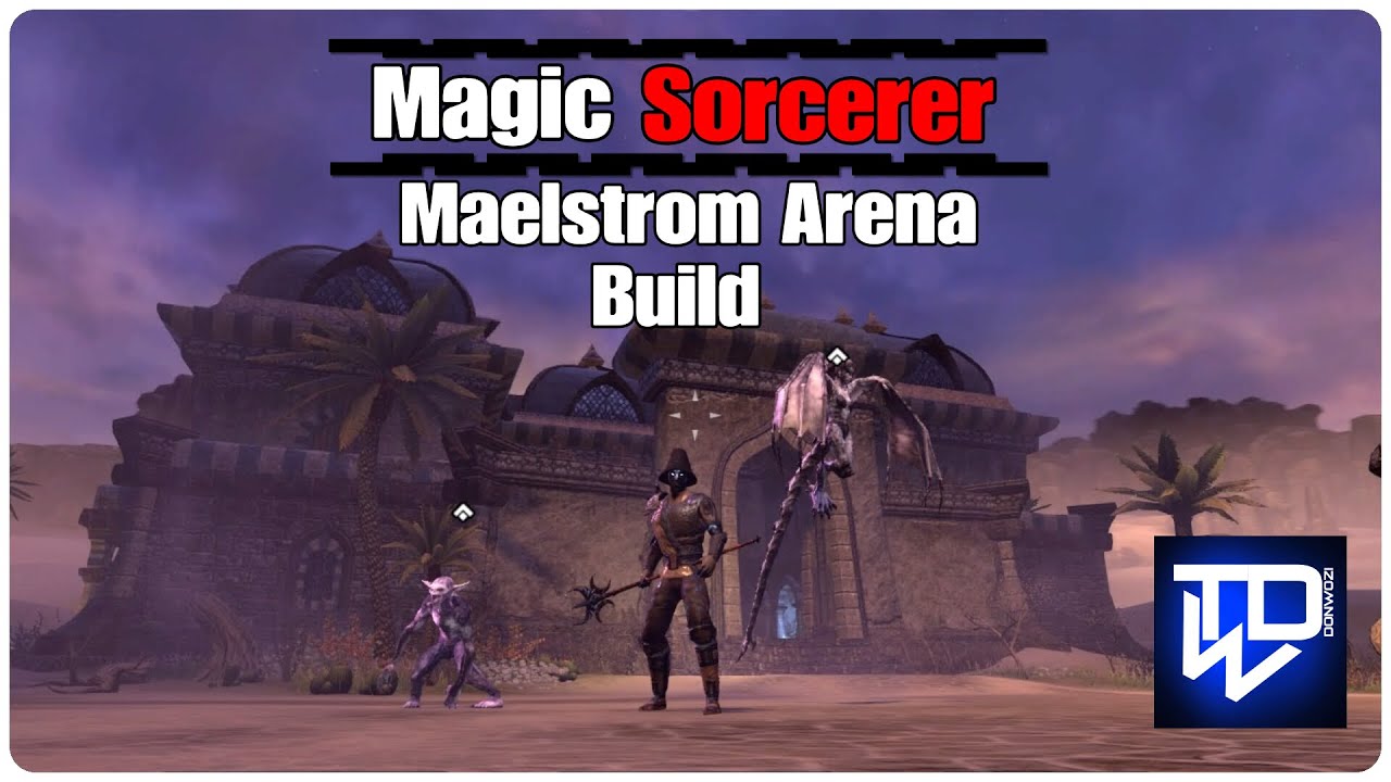 ESO:Magic Sorcerer Easy VMA Build (Horns Of The Reach)