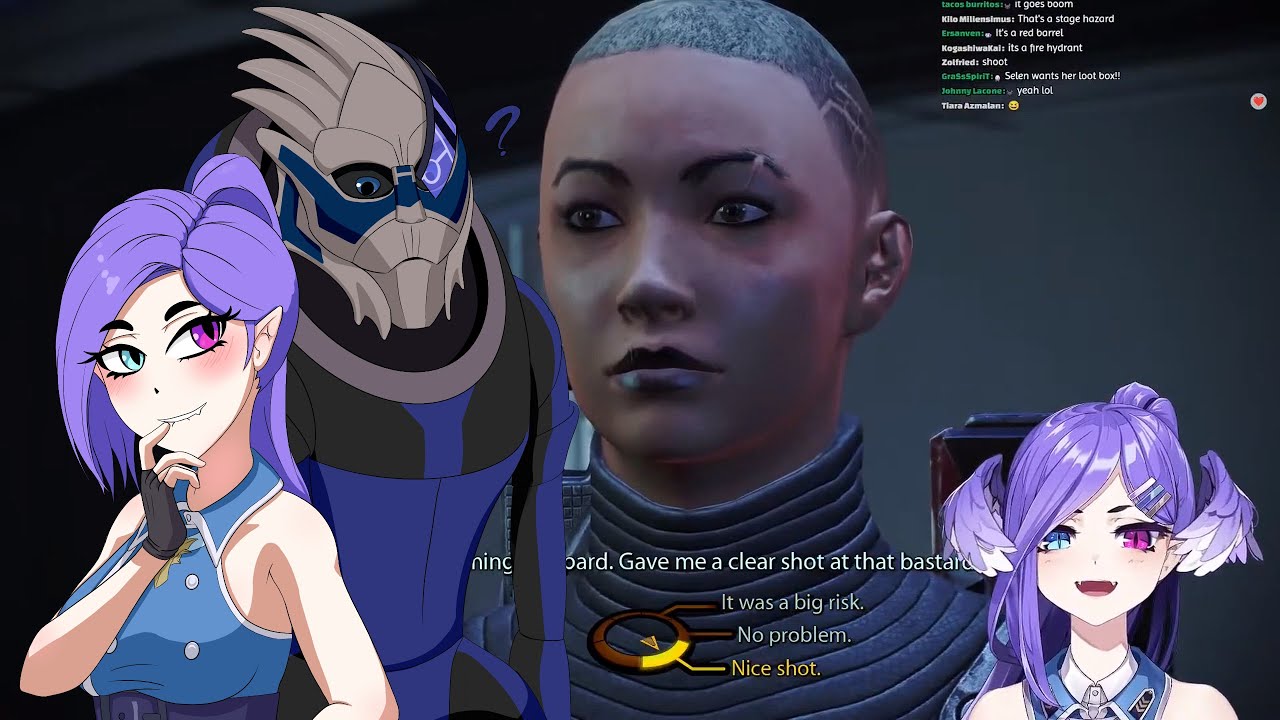 Selen Plays Mass Effect - Highlights Volume 1