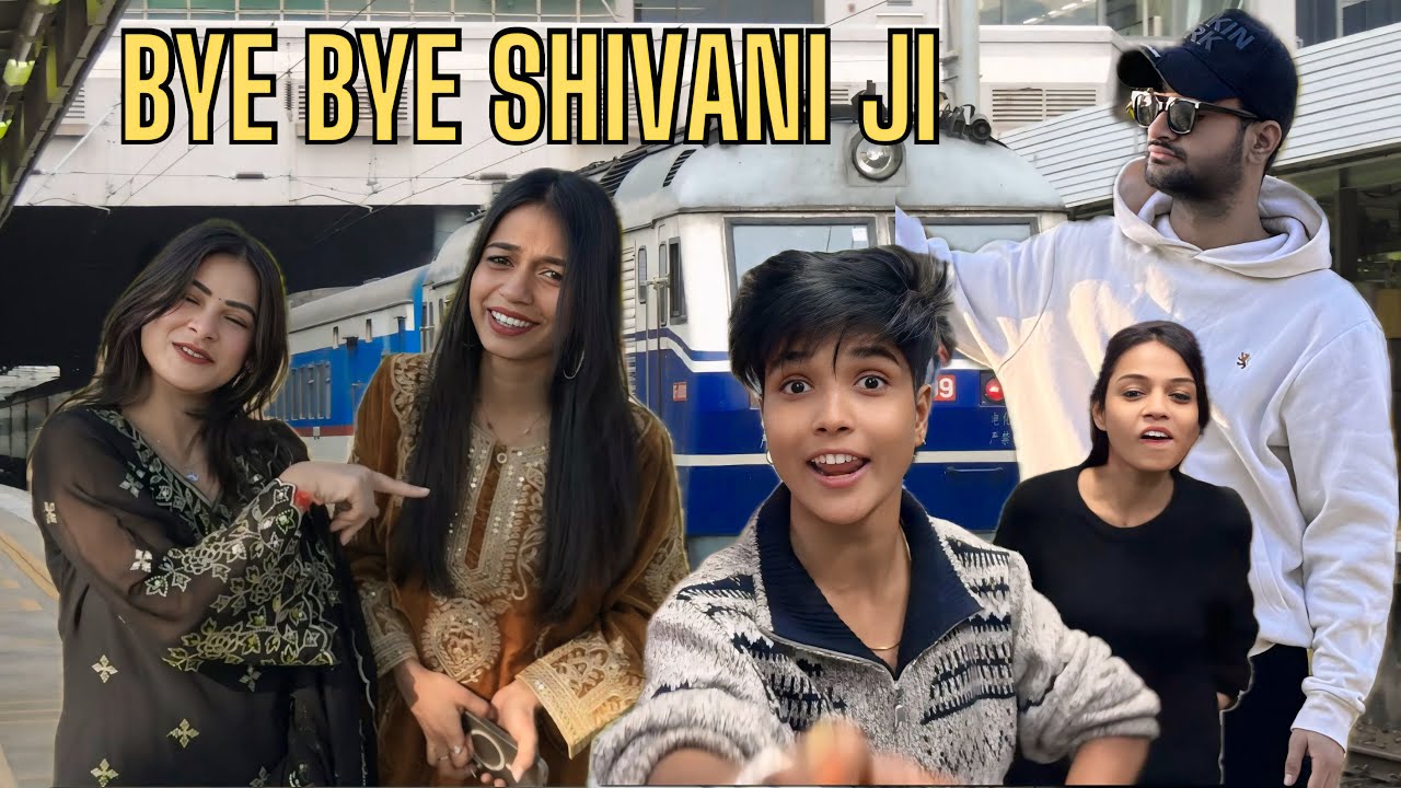 Shivani Ji Kaha Ja Rahi He Hum Sab Ko Chhod Kar 🥲