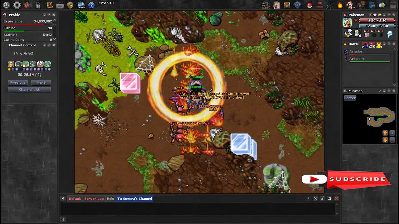 pokexgames shiny ariados cyber dungeon