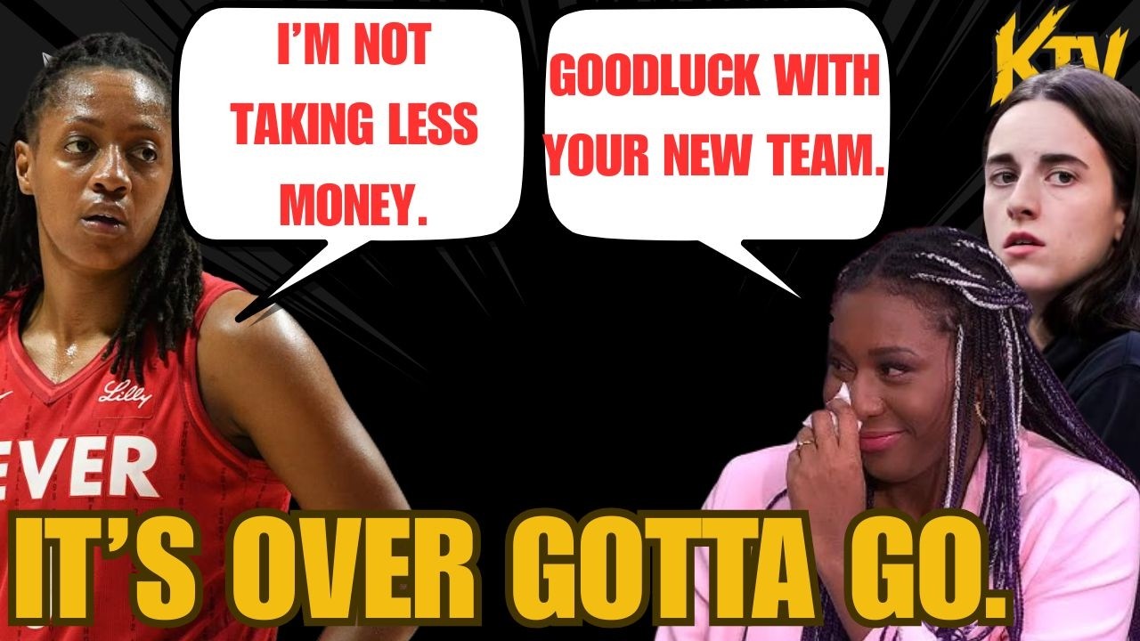 IT'S OVER Caitlin Clark Indiana Fever MUST IMMEDIATELY GET RID of Kelsey Mitchell if PAY CUT REFUSED