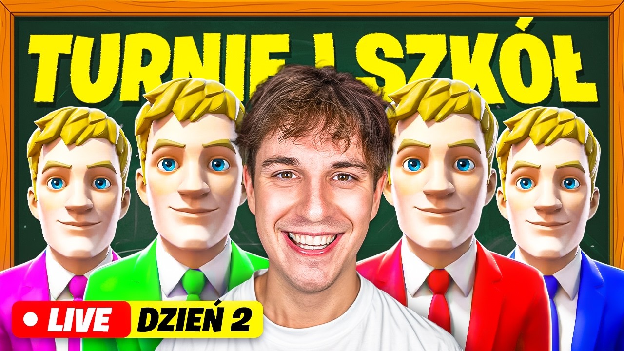 🔴 TURNIEJ DLA SZKÓŁ w Fortnite