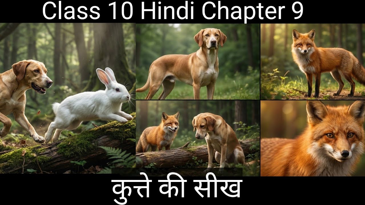 Class 10 Hindi Chapter 9 Kutte Ki Seekh | (कुत्ते की सीख) | Class 10 Hindi Chapter 9 |  