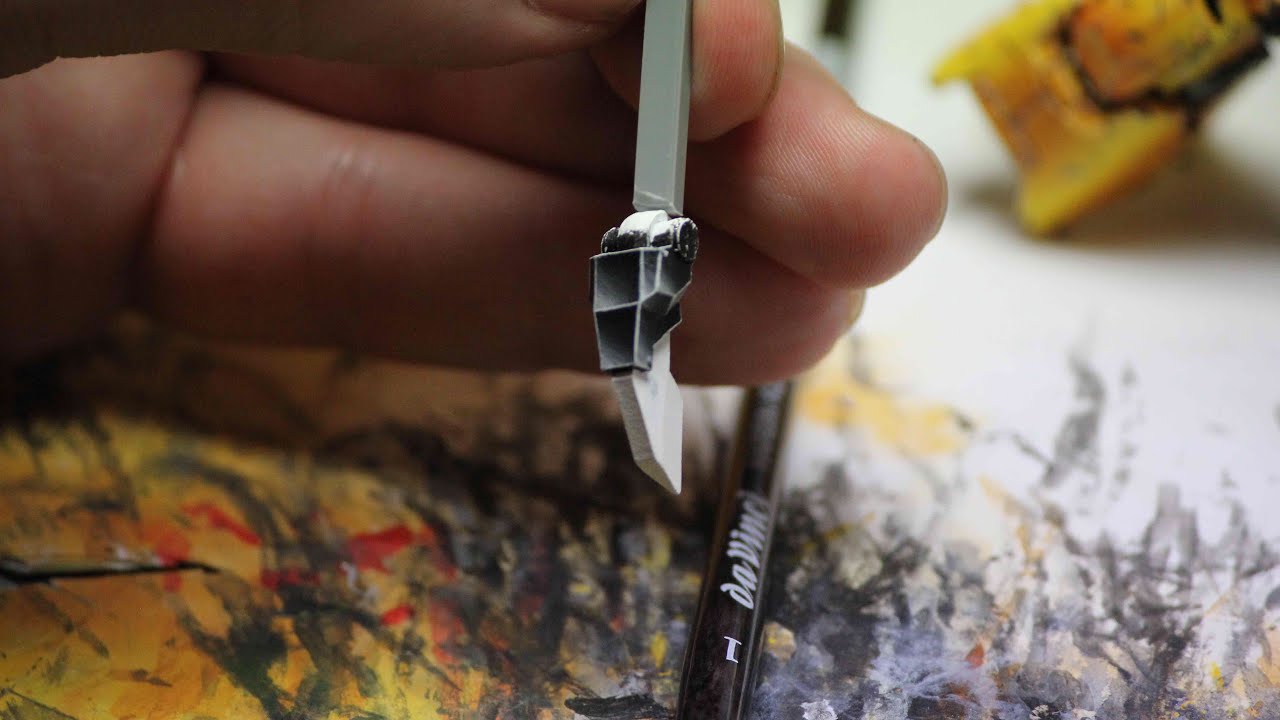 How I paint glossy black NMM - fast + easy