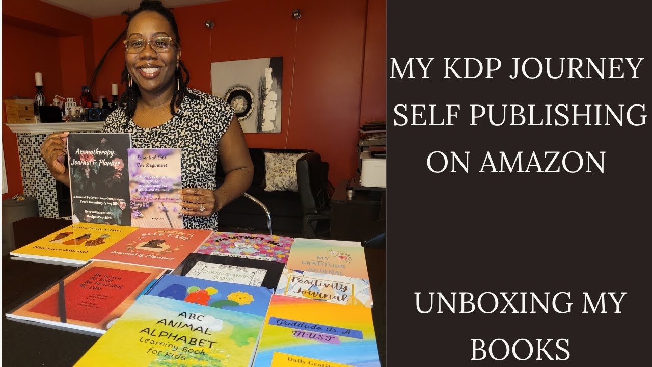 Unboxing My KDP Books | Self Publishing Journey| KDP Journey on Amazon