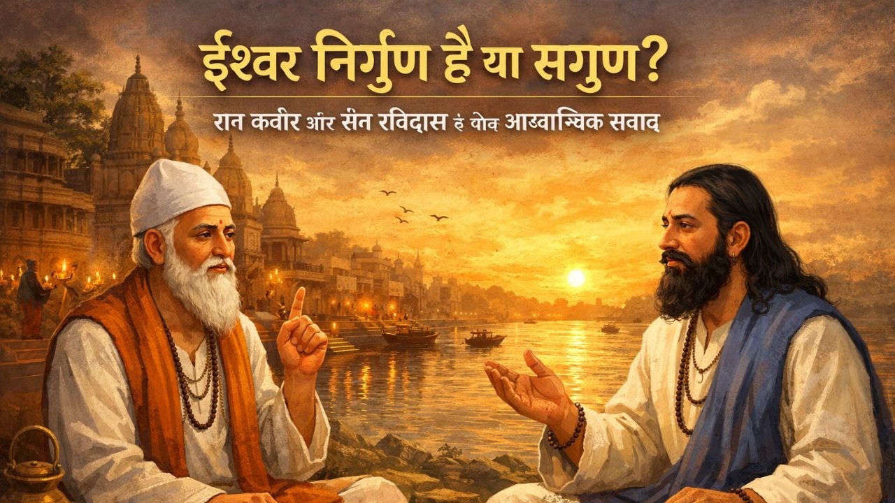 ईश्वर निर्गुण है या सगुण? | संत कबीर और संत रविदास का अद्भुत आध्यात्मिक संवाद