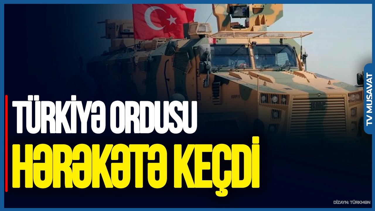 TƏCİLİ: Türkiyə ordusu HƏRƏKƏTƏ KEÇDİ, qırıcılar QALDIRILDI, Rusiya ÇARƏSİZ: texnikaları YANDIRDI