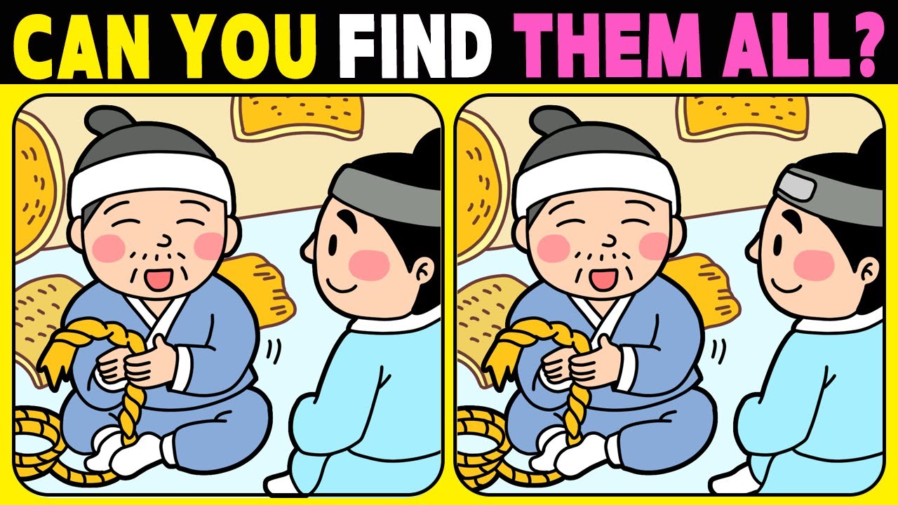 【Spot the difference】Are you a genius? Only 1% can solve this!【 Find the difference 】 No.1233