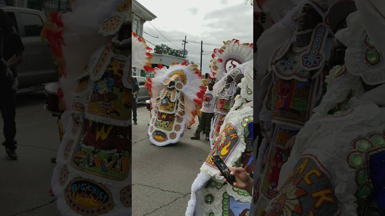 Black Flame Hunters Mardi Gras Indians 2018