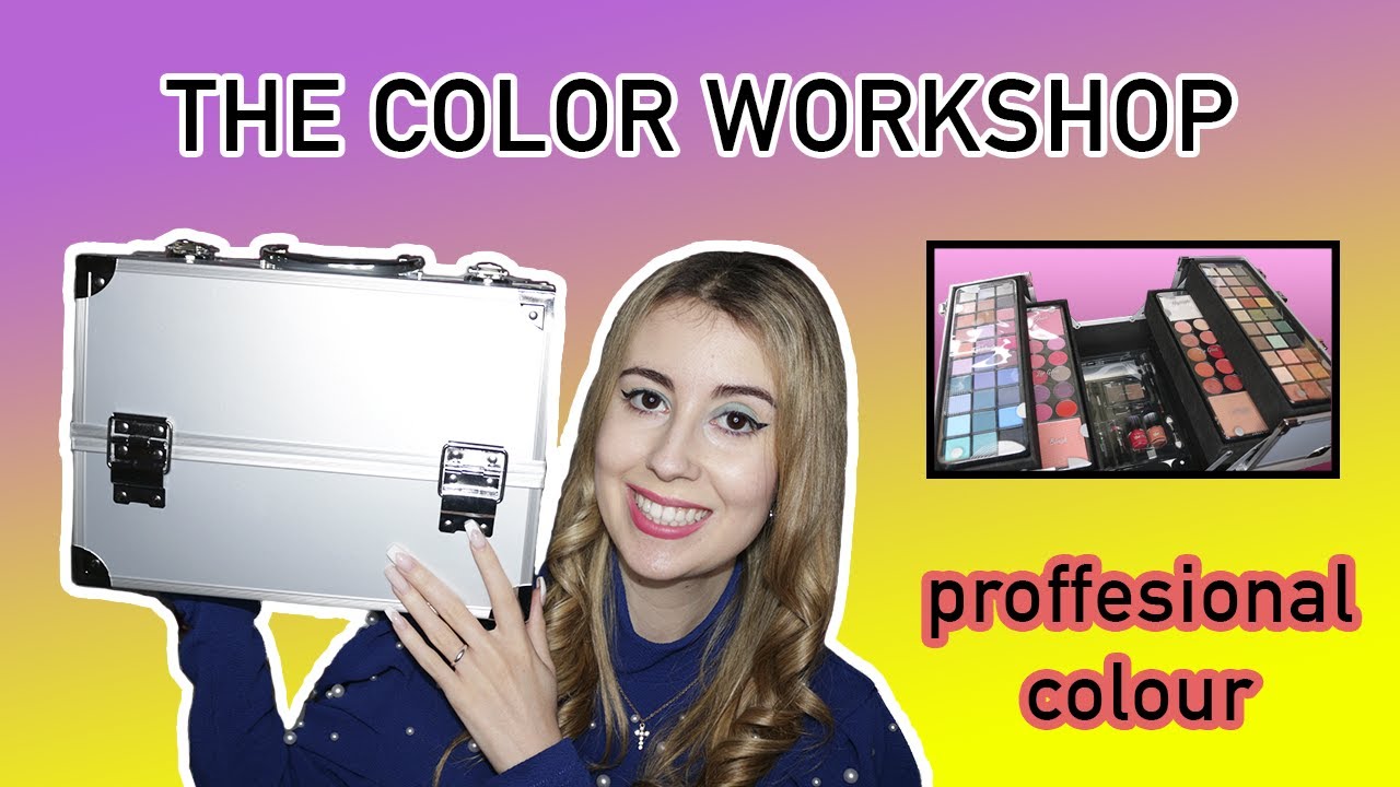 MALETÍN DE MAQUILLAJE PROFESSIONAL COLOUR | THE COLOR WORKSHOP