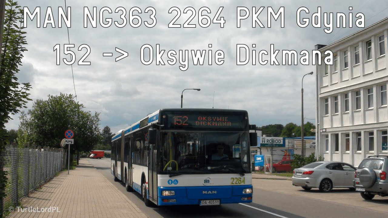 MAN NG363 ♪ ZF ♪ #2264 PKM Gdynia [152 - Oksywie Dickmana]
