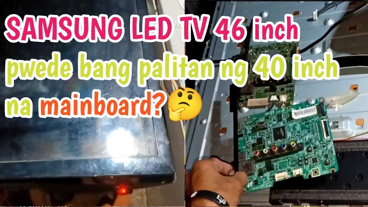 Samsung led tv 46 inch on and off problem,