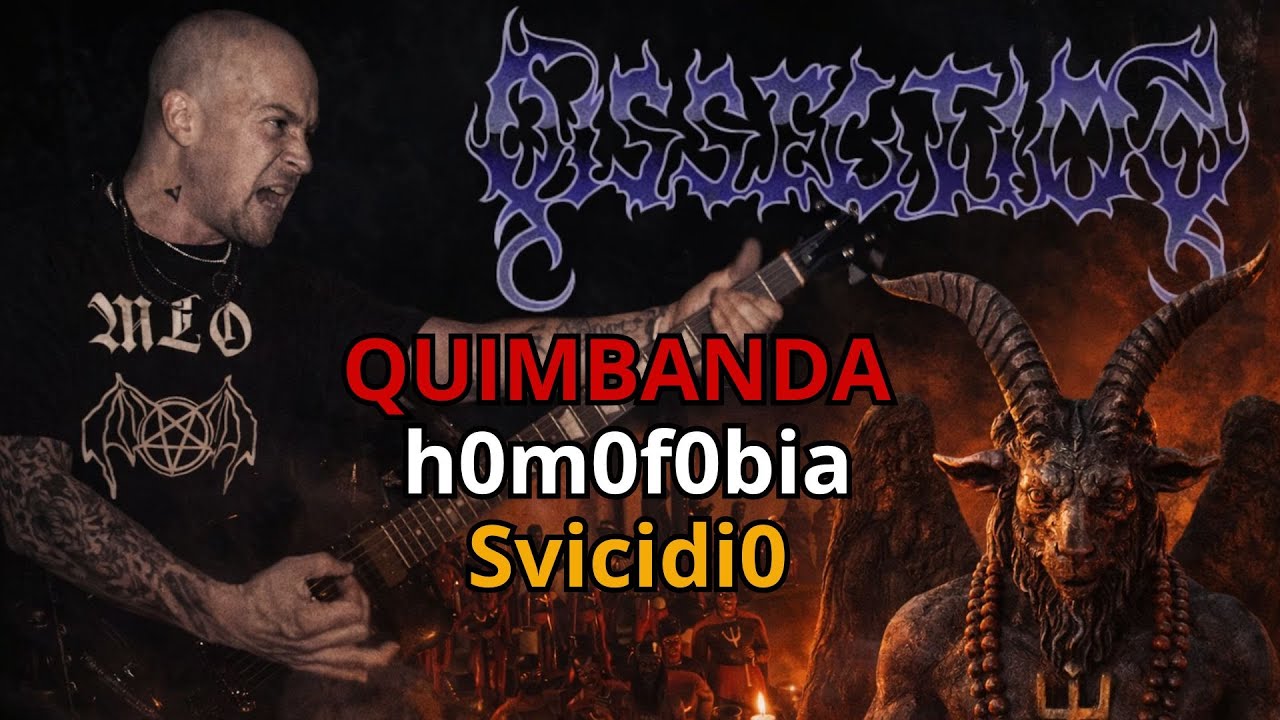 Ele conheceu a Quimbanda! Entenda a POLÊMICA trajetória de Jon do Dissection