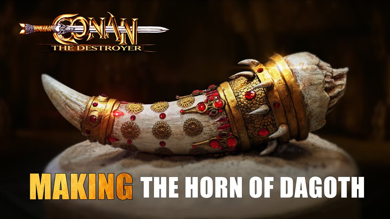 From Failure to success: Making the Horn of Dagoth - CONAN THE DESTROYER (1984)