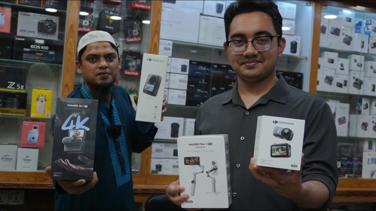 Dji Osmo nano action camera unboxing bd price 2025/2026 ধামাকা অফার চলছে best action camera dji mic 